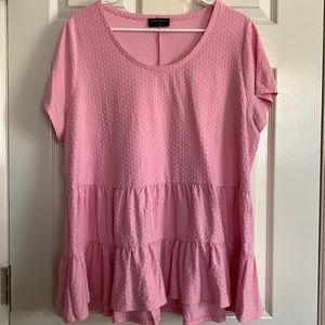 Lane Bryant tiered top